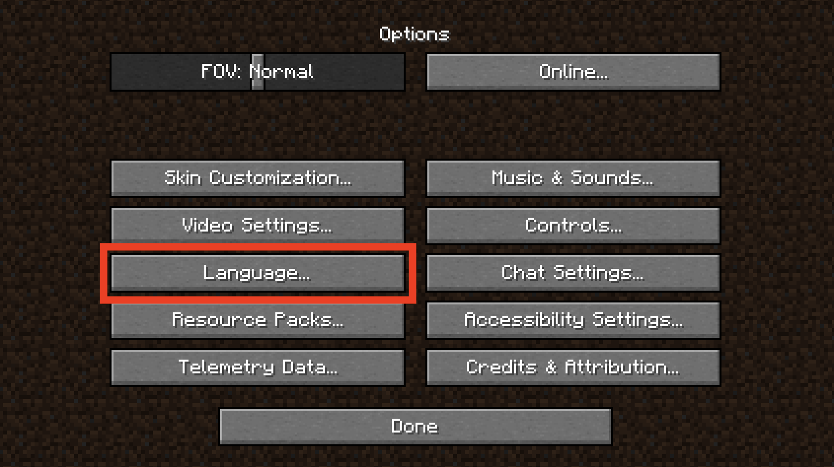 マイクラで日本語にする手順（PC Java版） | かめねこげーむず！