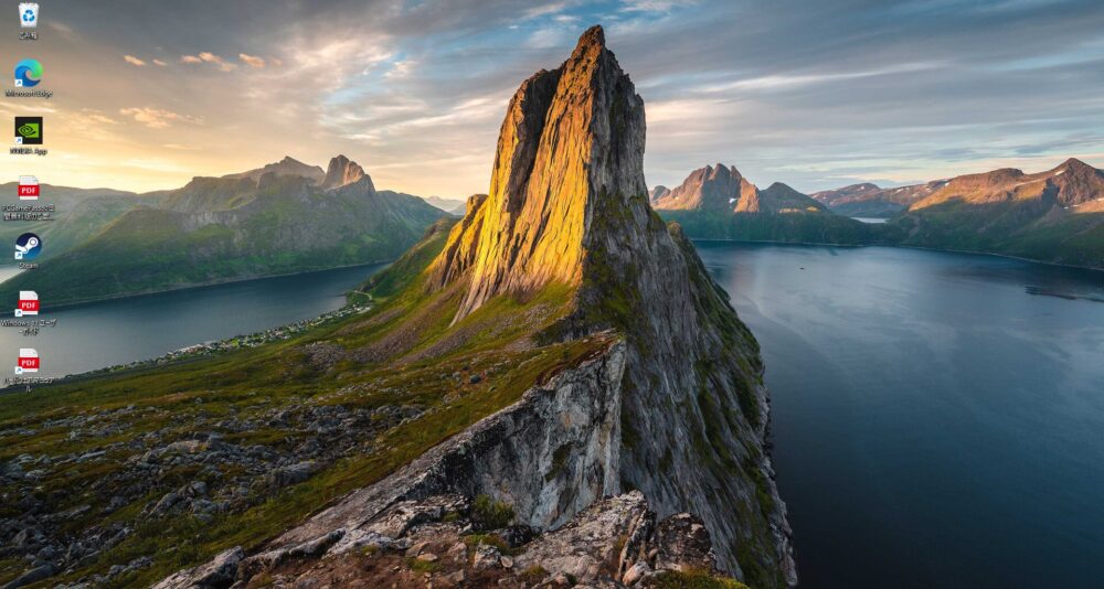 Windows 11-デスクトップ画面