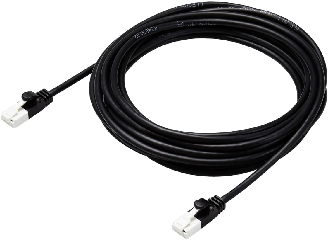 エレコム CAT6A  やわらか（ECLD-GPAYTBK50）