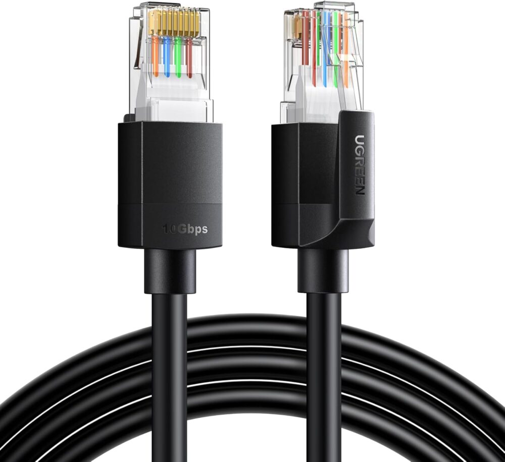 UGREEN CAT6A メッシュ LANケーブル