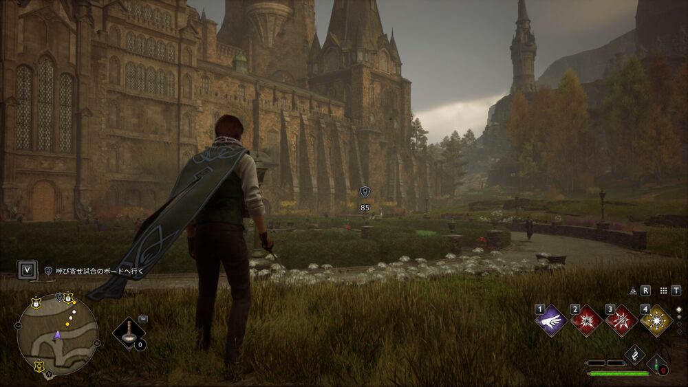 ホグワーツレガシー-プレイ画面