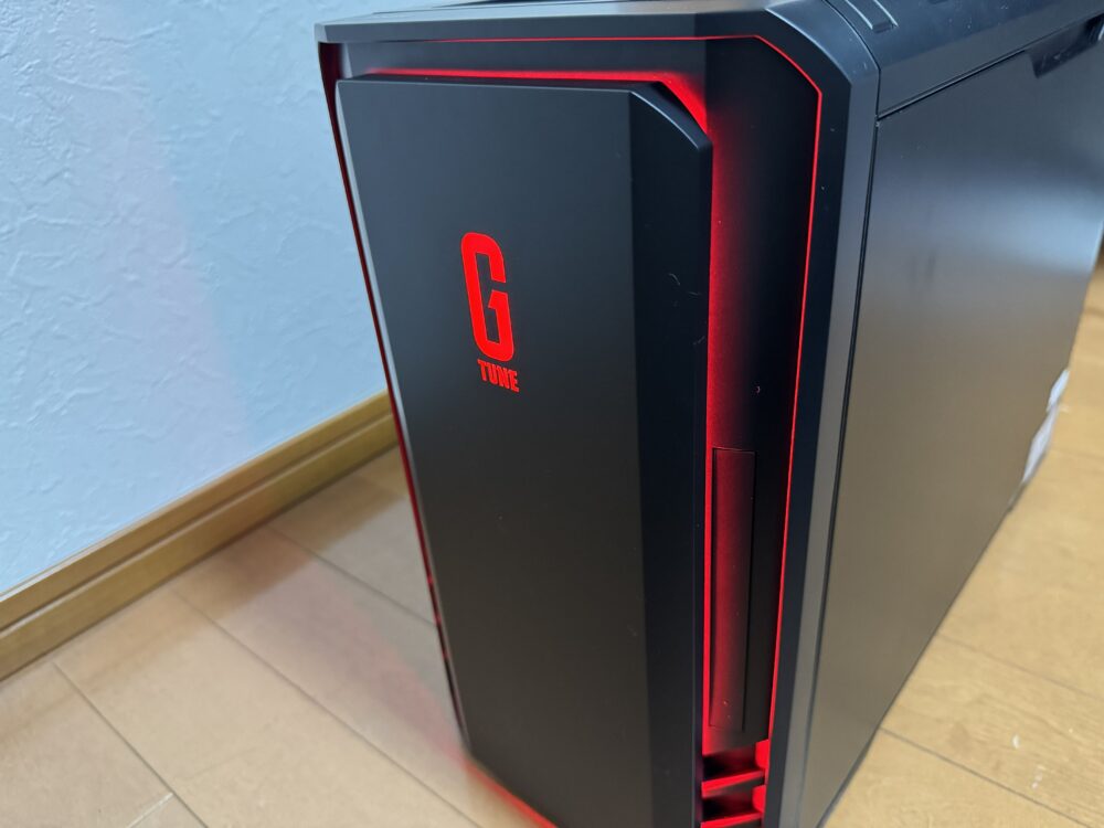 G TUNE DG-A7G6T-正面内側が光った状態