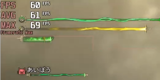 G TUNE DG-A7G6T-モンハンワイルズ-クエスト中fps