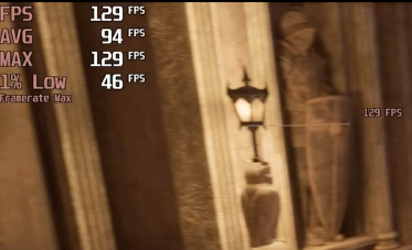 G TUNE DG-A7G6T-ホグワーツレガシー-プレイ中fps