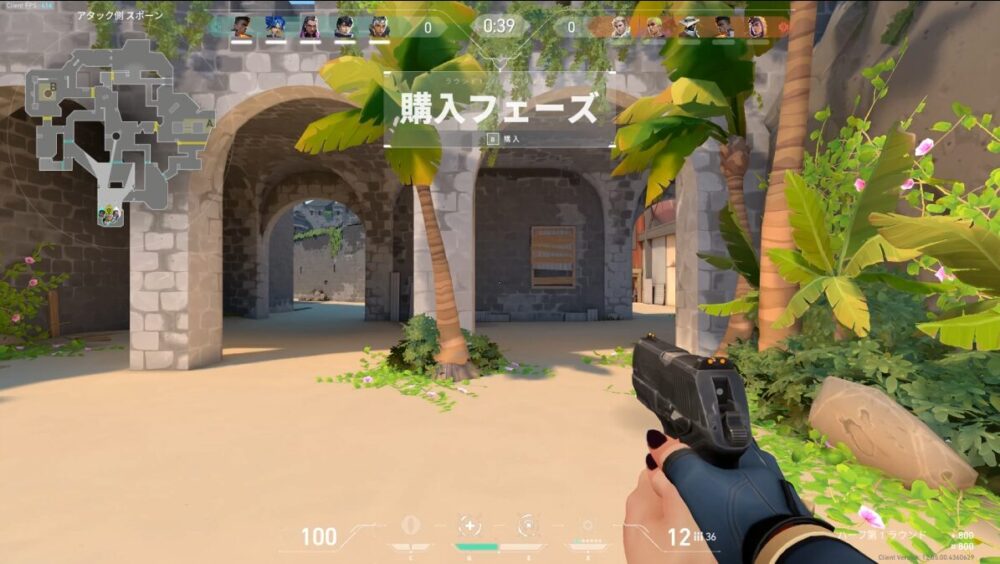 VALORANT-プレイ画面