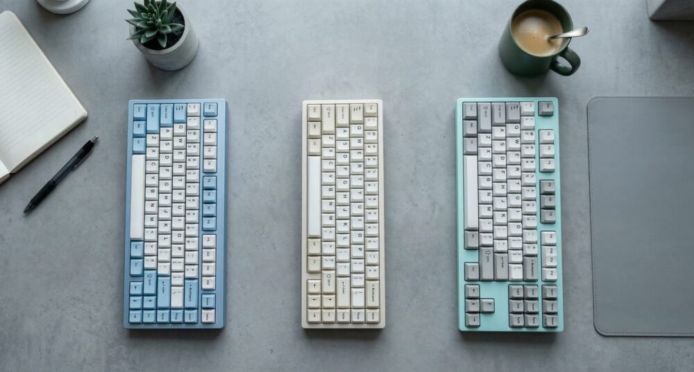 水色キーボード