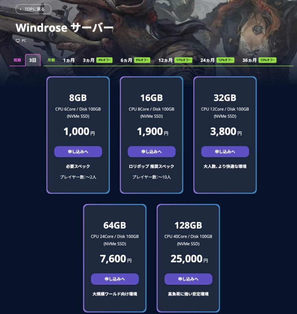 ロリポップ! for Gamers Windrose